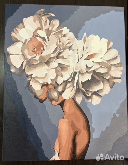 Картина акрилом на холсте