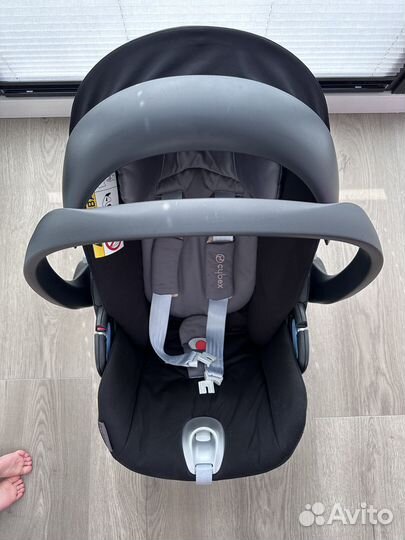 Автолюлька cybex cloud q platinum