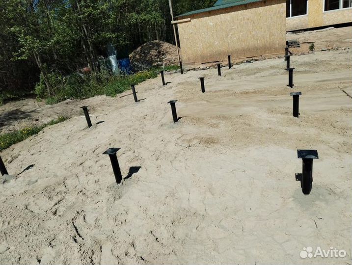 Сваи винтовые от производителя