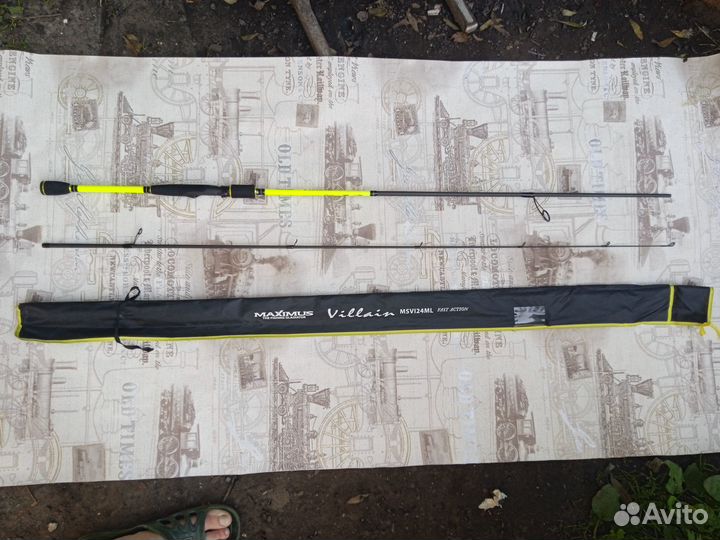 Спиннинги Максимус 5-21г 2,4м и Мифайн 4-18г 2,1м