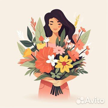 Ночной кассир в цветочный маазин