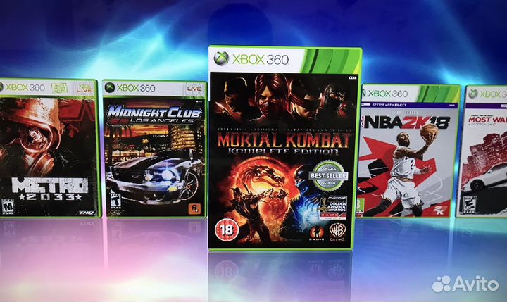 Xbox 360 прошитый freeboot 30 игр