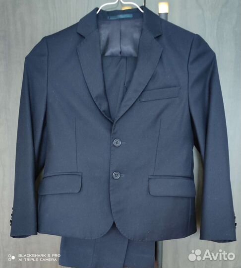 Школьный костюм для мальчика 128 синий