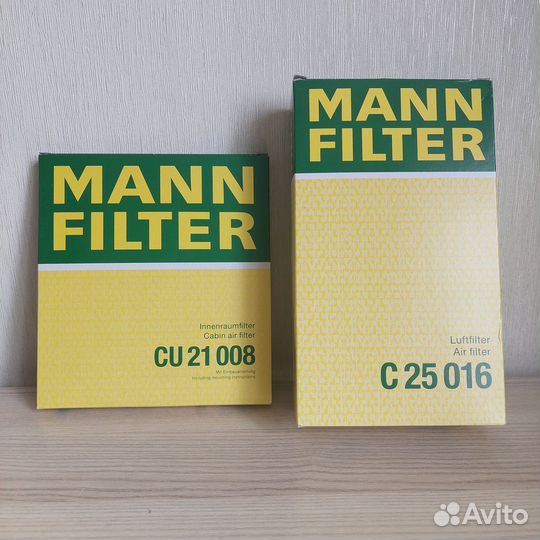 Фильтр воздушный, салонный