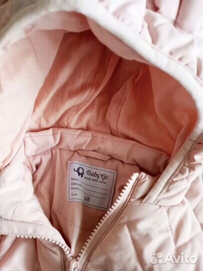 Комбинезон для девочки 68