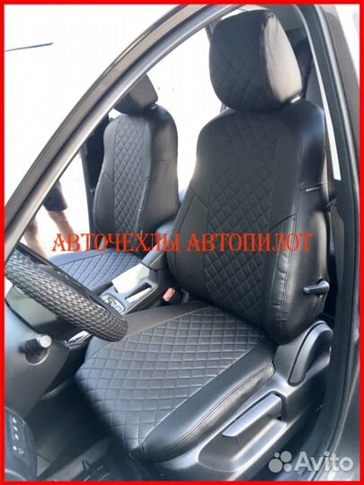 Чехлы Автопилот Mazda CX-5 2 из экокожи чёрные