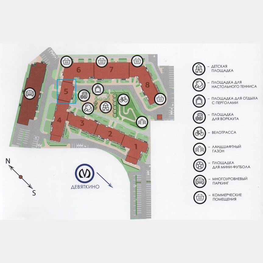 Квартира-студия, 25,7 м², 4/12 эт.