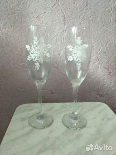 Свадебные фужеры