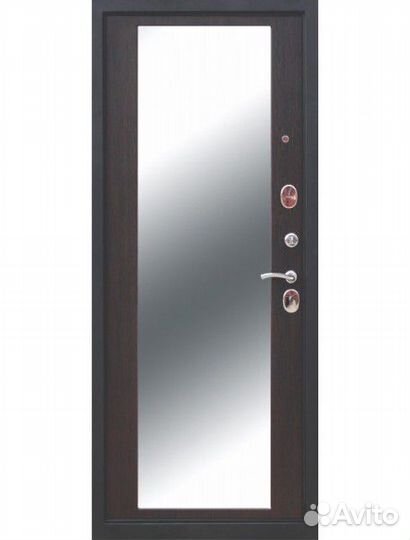 Входная дверь 12 см Сенатор Зеркало Венге