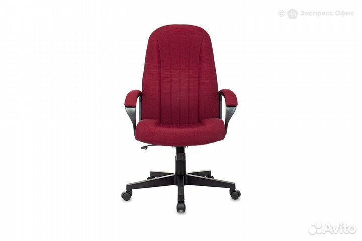 Кресло для руководителя Бюрократ T-898/410-RED