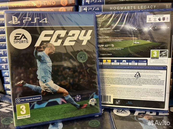 Диск EA FC 24 (Fifa 24) PS4 / Новый / Русский язык