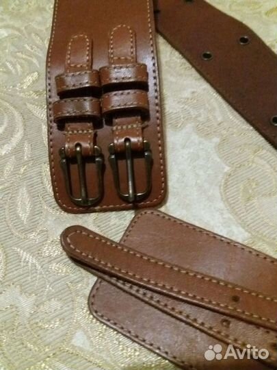 Женские ремни новые.натуральная кожа