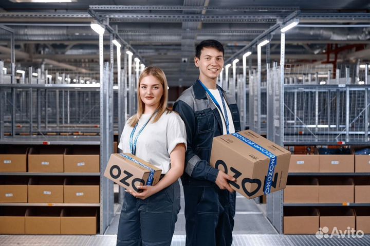 Разнорабочие на крупный склад