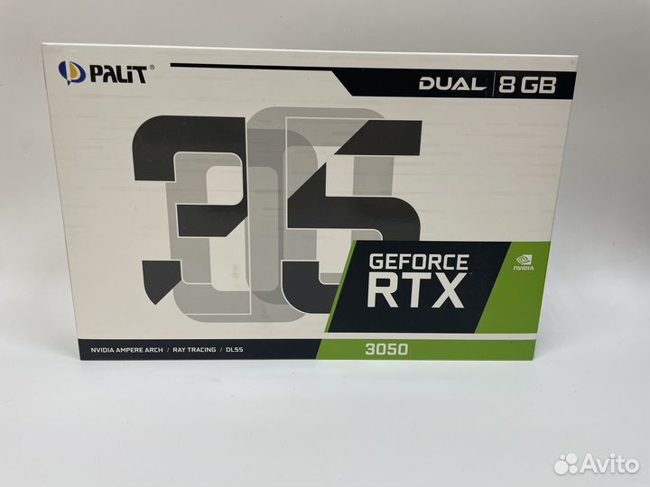 Видеокарта Palit PCI-E 4.0 PA-RTX3050
