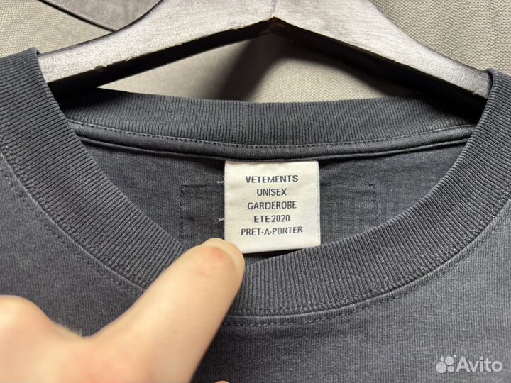 Футболка Vetements оригинал