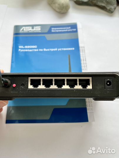 Wifi роутер asus wl-520gc