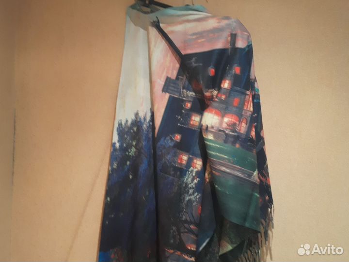 Шарфы и палантины