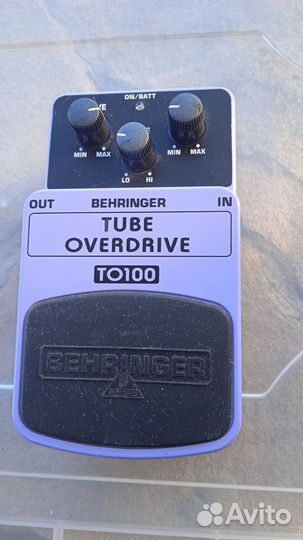 Behringer tube overdrive TO100