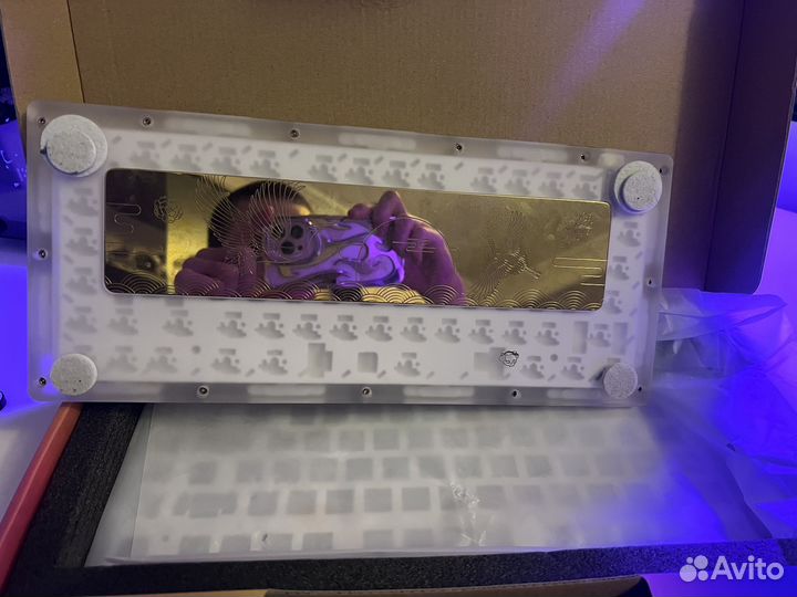 Кастомная клавиатура 75% fullwhite