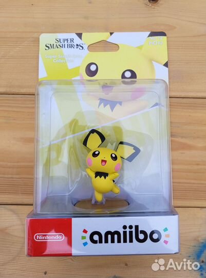 Amiibo Pichu #72 (фигурка, Super Smash Bros.)