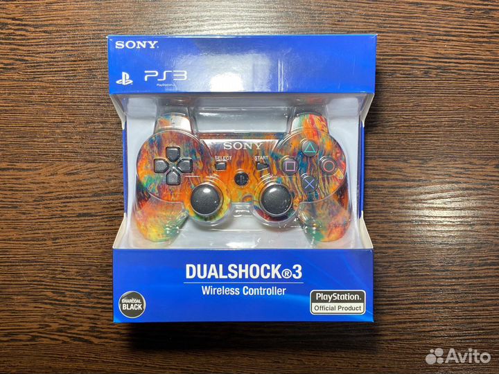 Джойстик Sony ps3 dualshock 3 оранжевое облако