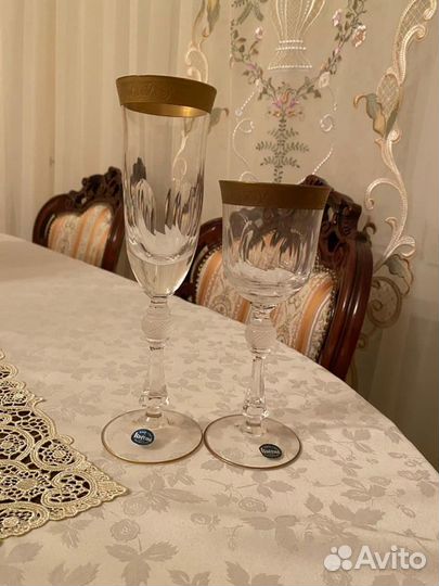 Хрустальные стаканы