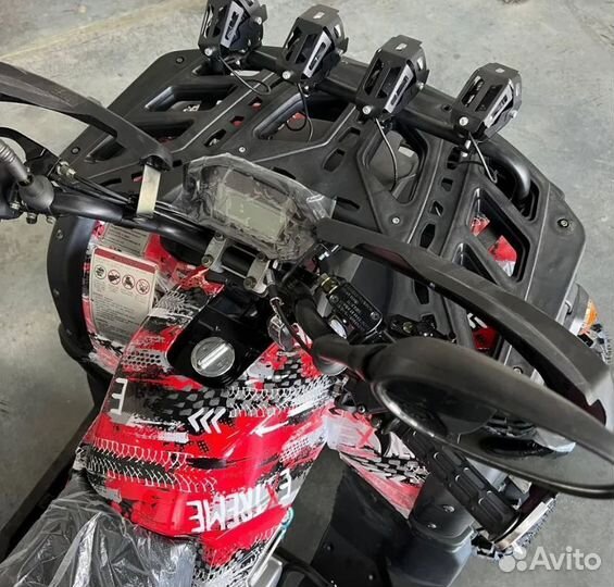 Квадроцикл Grizzly 250cc красный