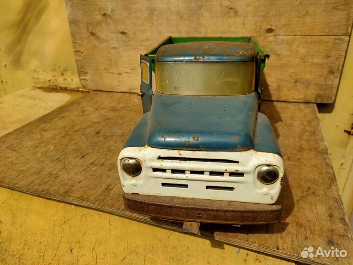 Машина железная большая ЗИЛ 130 самосвал