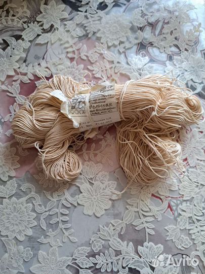 Нитки х/б рыболовные СССР