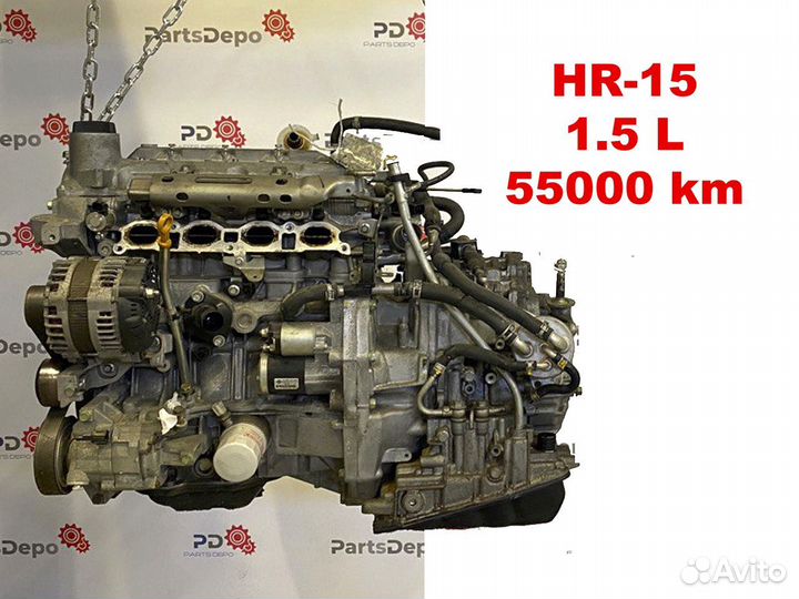 Двигатель Nissan HR-15 1.5 55000 пробег