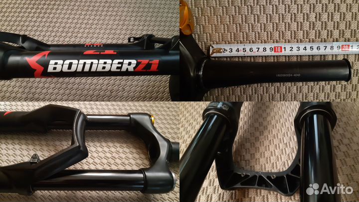 Вилка для велосипеда 27.5 Marzocchi-Fox Bomber Z1