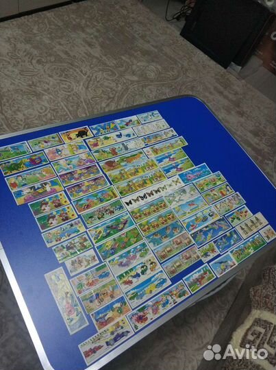 Вкладыши из киндер-сюрприза оригиналы