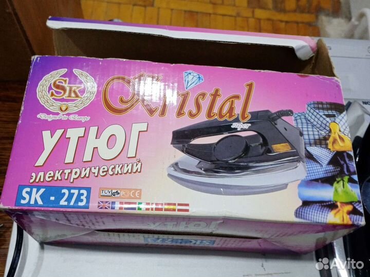 Утюг кристал
