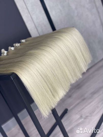 Волосы для наращивания натуральные 60 см