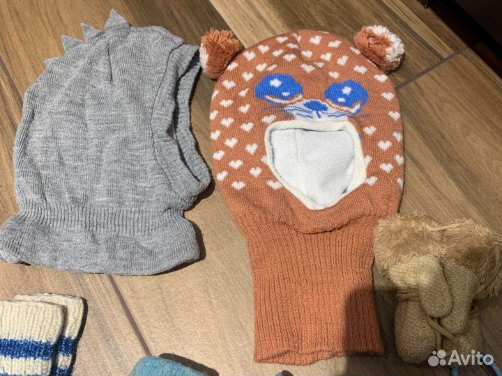 Шапка-шлем, варедки, краги и носки