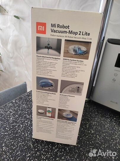 Робот-Пылесос Xiaomi Mi Robot Vacuum-Mop 2