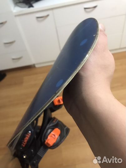 Сноуборда с креплениями