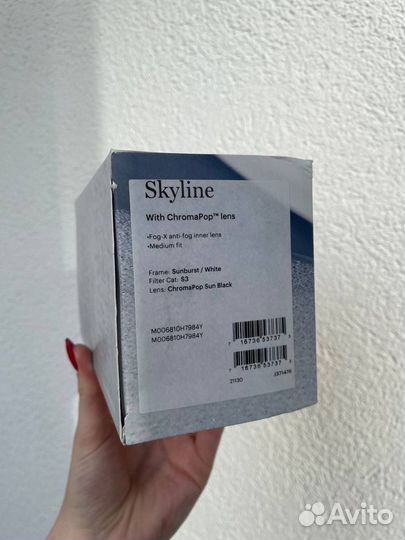 Новые Горнолыжные очки маска Smith Skyline