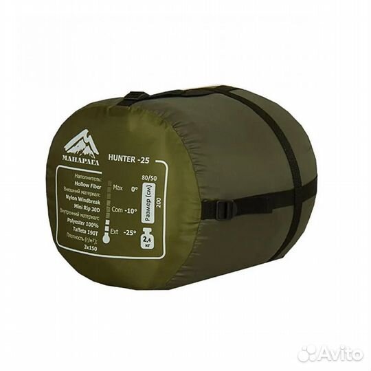 61347 Спальник Манарага Hunter-25 (левый) (Манараг