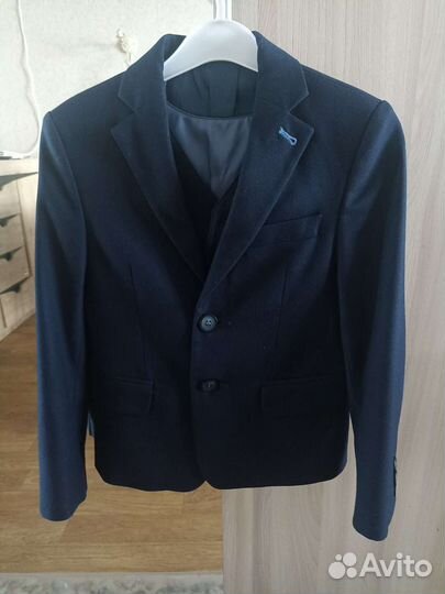 Школьная форма для мальчика 122 128 синий