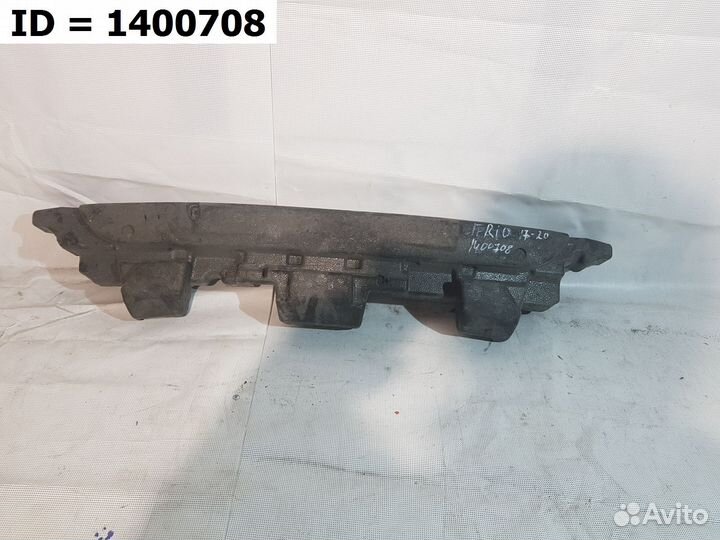 Абсорбер наполнитель переднего бампера Kia Rio