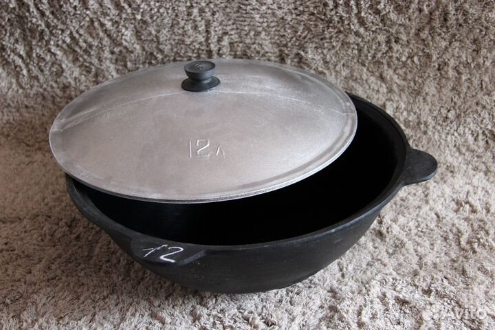 Казан чугунный
