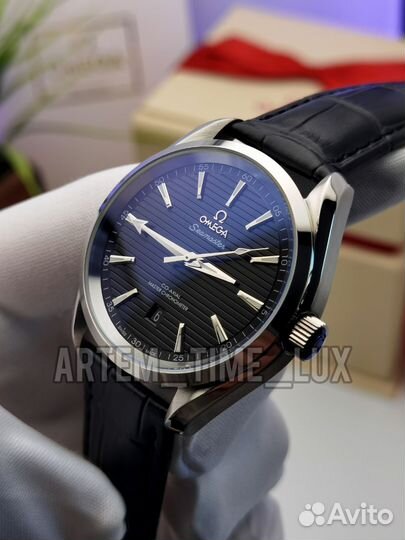 Очень красивые мужские часы Omega Aqua Terra