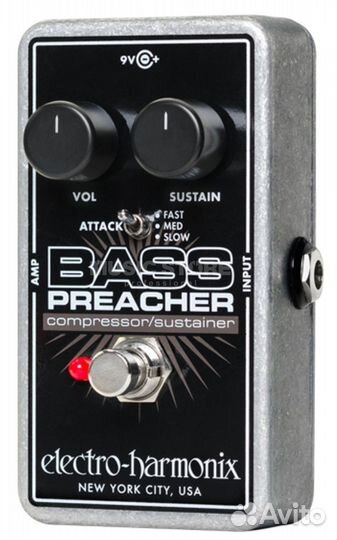 Басовый эффект Electro-Harmonix Bass Preacher