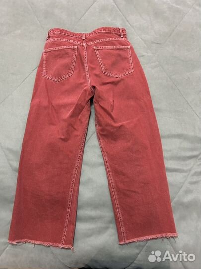 Джинсы zara прямые