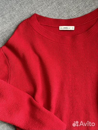 Джемпер zara оверсайз (размер 42-44)