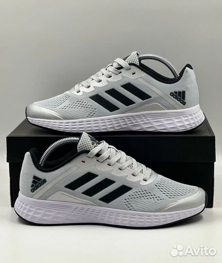 Кроссовки мужские серые Adidas 41-45р