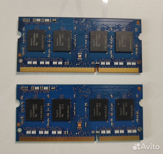 Озу 4Gb DDR3 SO-dimm 1600мгц