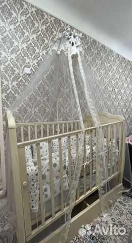 Матрас,балдахин,бортики