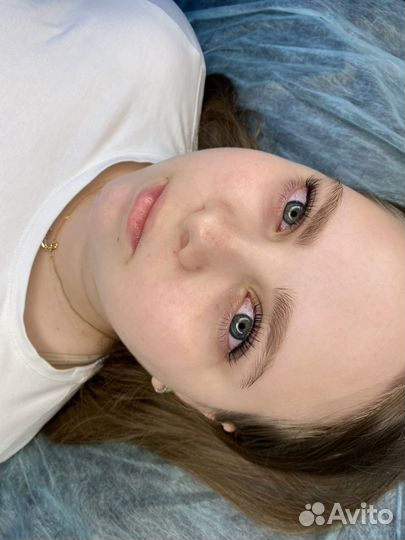 Ламинирование ресниц и бровей